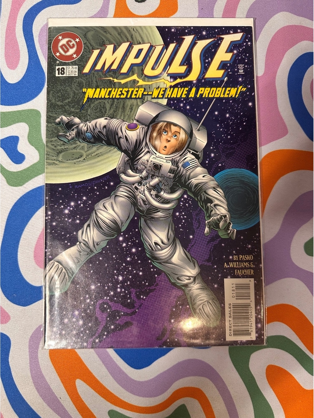 Impulse Manster I Mean Problem comic book